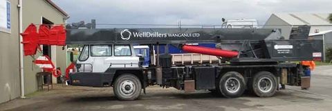 WellDrillers Wanganui drilling rig at work