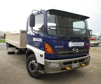 Hino FG4W tipper truck